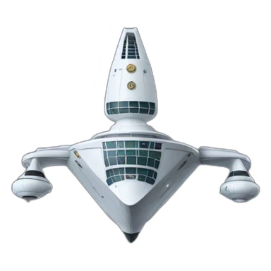 star trek voyager ship sticker