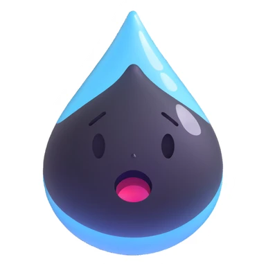 water droplet crying sticker