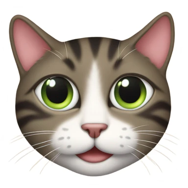 can you make an emoji that shows a heart eye but it is covered with another emoji that is completely different but it still shows? sticker