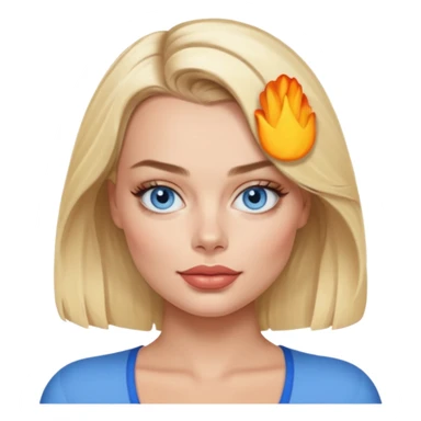 Maggot Robbie with blue eyes sticker