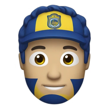 Taza sublimada de boca juniors sticker