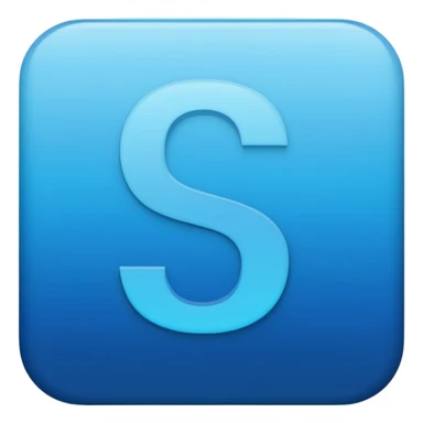 number 8 in blight blue to ocean blue gradient sticker