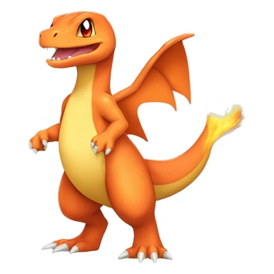  Charmander-Charmeleon-Charizard-Fakemon Full body sticker