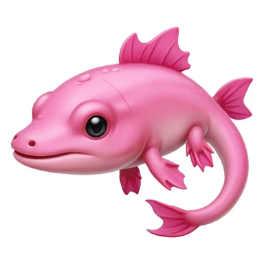 ajolote rosado sticker