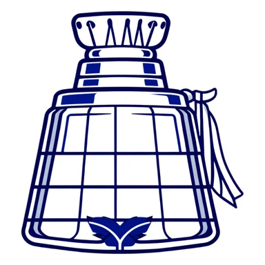 Toronto maple leafs with Stanley cup sticker