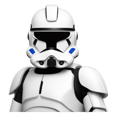Clone trooper de différentes couleur sticker