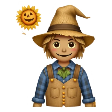 the scarecrow sticker