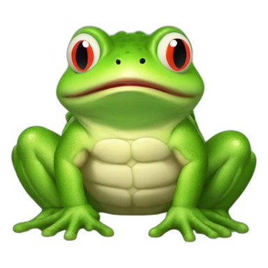 if Bowser jr was a frog sticker