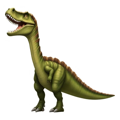 realistic tall spinosaurus sticker