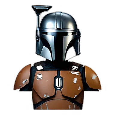 star wars mandalorian sticker