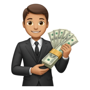 One of people’s goals is to have money sticker