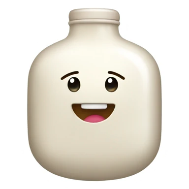 Happy hot water bottle sticker