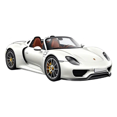 Porsche 918 spider sticker