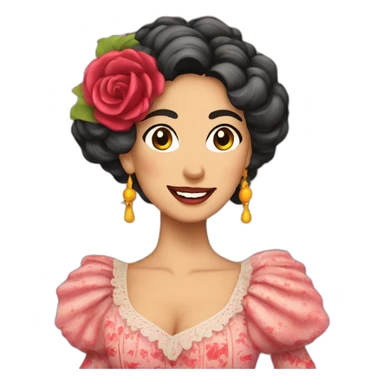 flamenca feria sticker