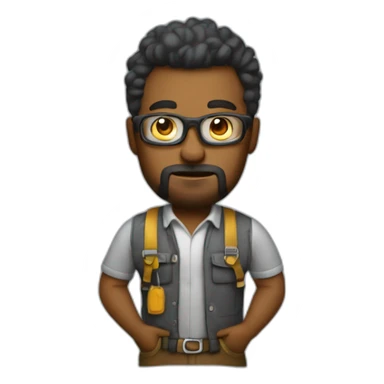 software developer solving badass issue sticker