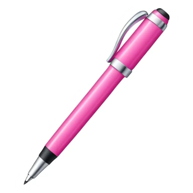 Lapicero rosa sticker