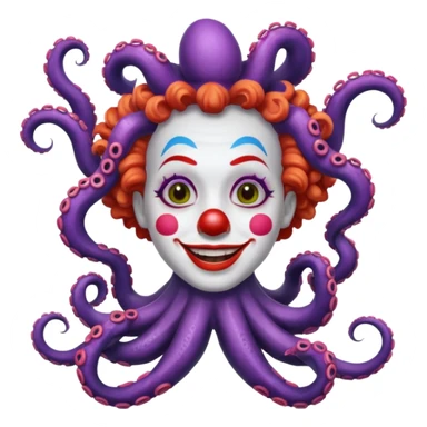 🐙🤡 sticker