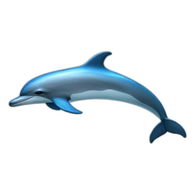 dolphin tracer sticker