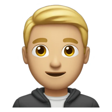 men talking in front of a camera  sticker