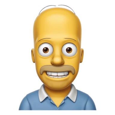 Homer simpson sticker