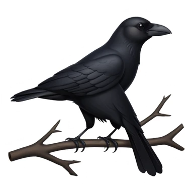 Black Crow sticker