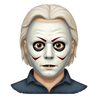 michael myers halloween sticker