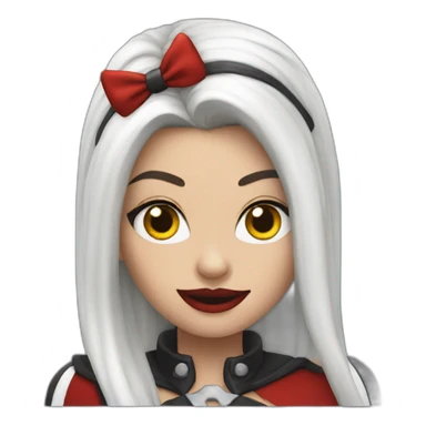 Harley queen sticker