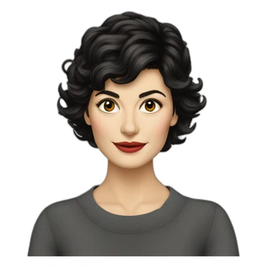 Audrey tautou sticker