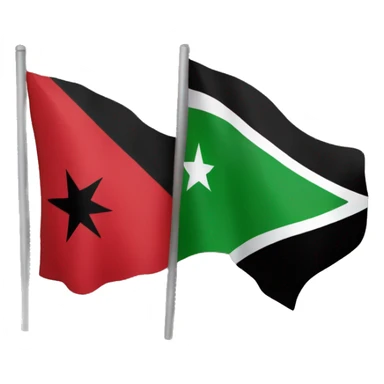 Albanian and Syrian flag together sticker