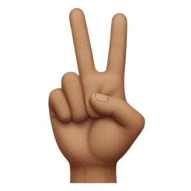 korean heart hand sign sticker