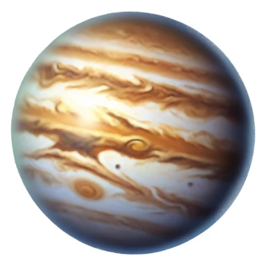 Jupiter planet iOS emoji sticker