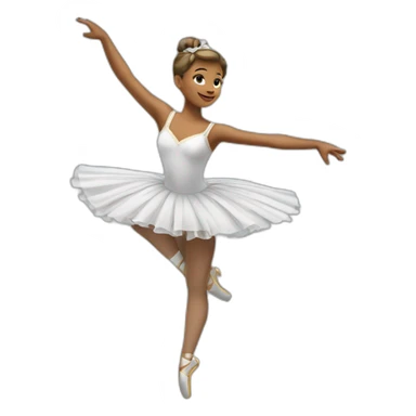 Danseuse classique pirouette  sticker