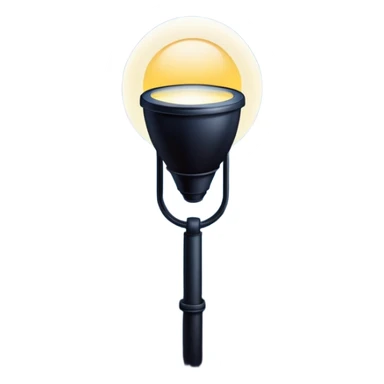 spotlight in the night sky sticker