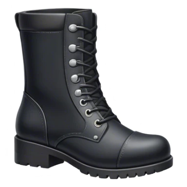 Boots black sticker