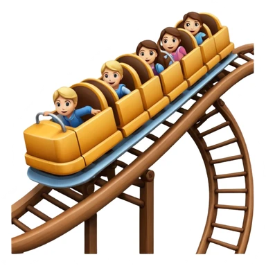 roller coaster sticker