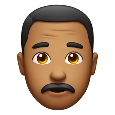emoji with raised eyebrow kissing sticker