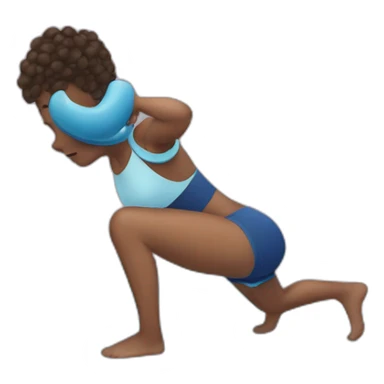 Work out dips  sticker