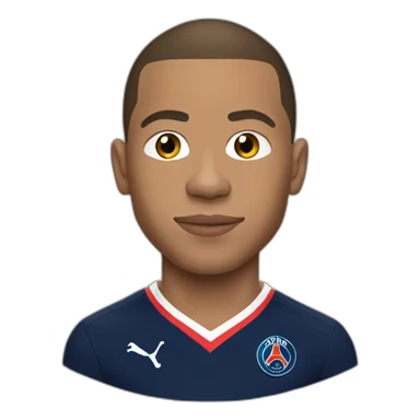 Mbappe aux psg sticker