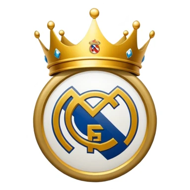 Real Madrid logo sticker