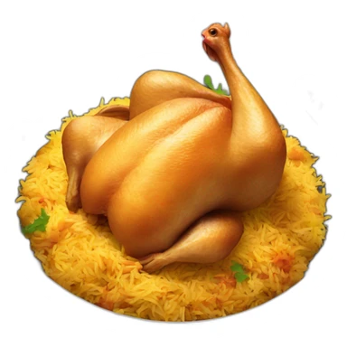 Chicken biryani sticker