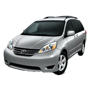 2007 toyota sienna grey sticker