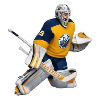 goalie win sticker
