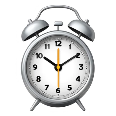 Alarm clock for sleep sticker
