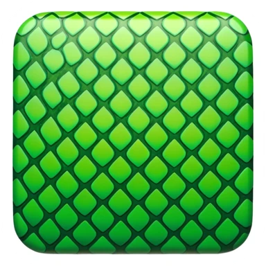 green snake skin print sticker
