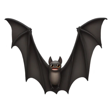 bat wings sticker