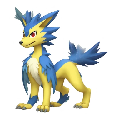  Lombax-Sergal-Zeraora-Nargacuga-Fakemon full body sticker