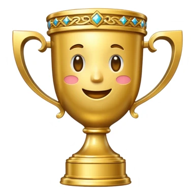 A big trophy (no background) sticker