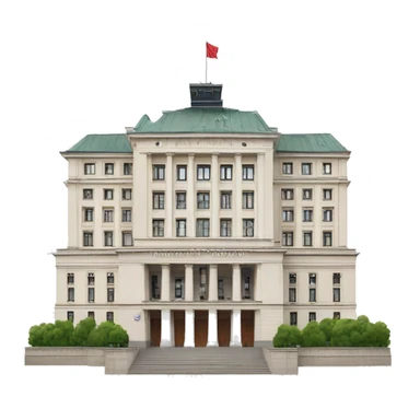 Warsaw palace of culture sticker