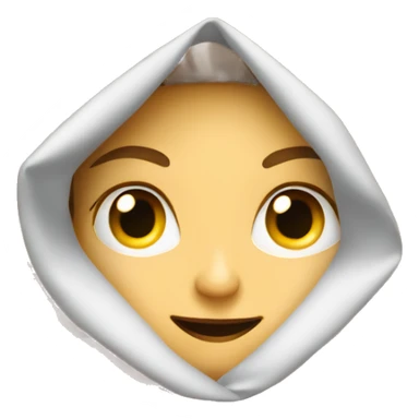 Lady spying on her neighbor sticker