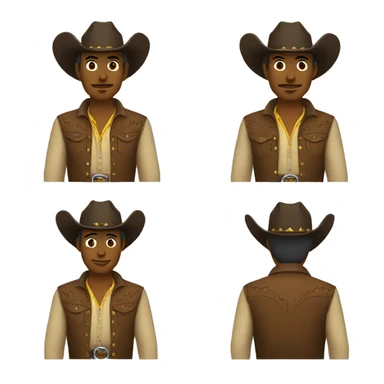 cowboy git merge sticker